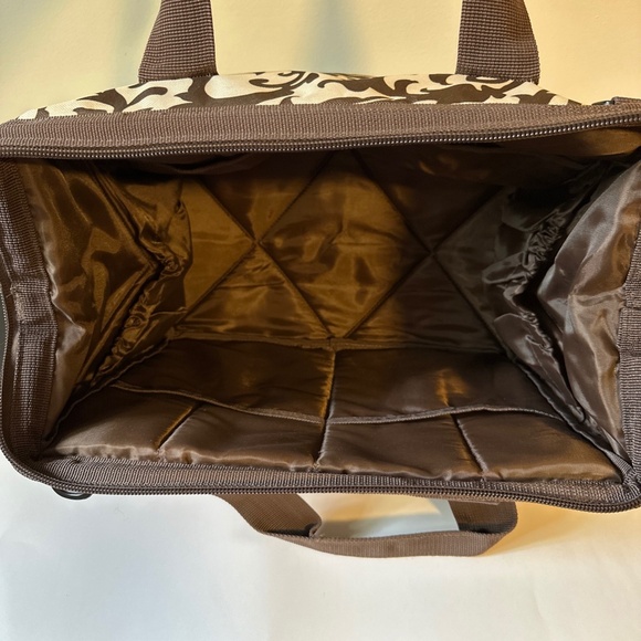 Reisenthel Allrounder M Travel Weekender Baroque Taupe Framed-Top Bag Carry-On - Picture 4 of 11